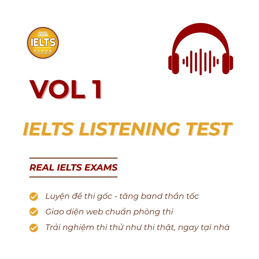LISTENING VOL 1-7 - REAL IELTS